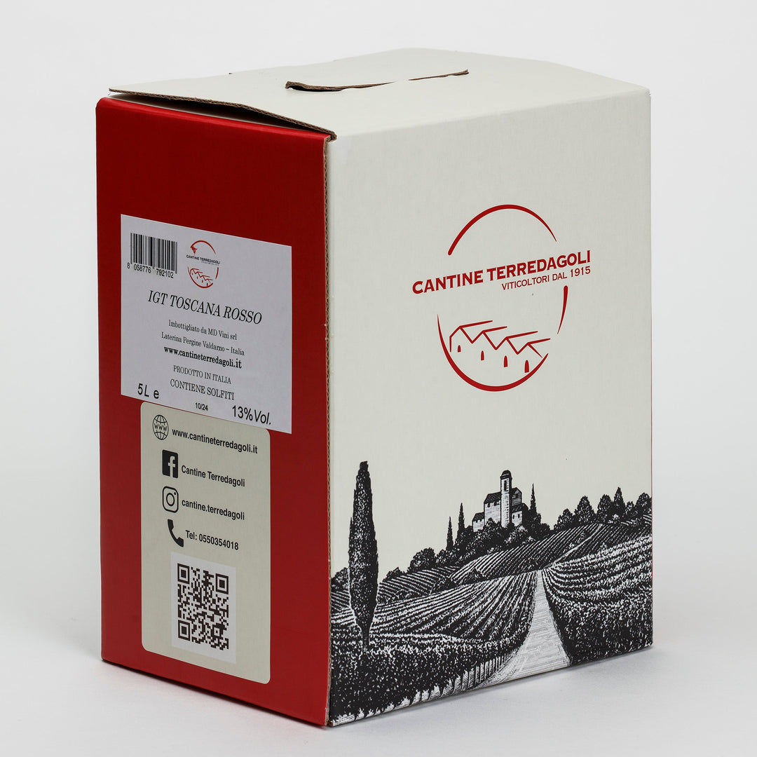 Rosso Toscana IGT Bag in Box lt 5