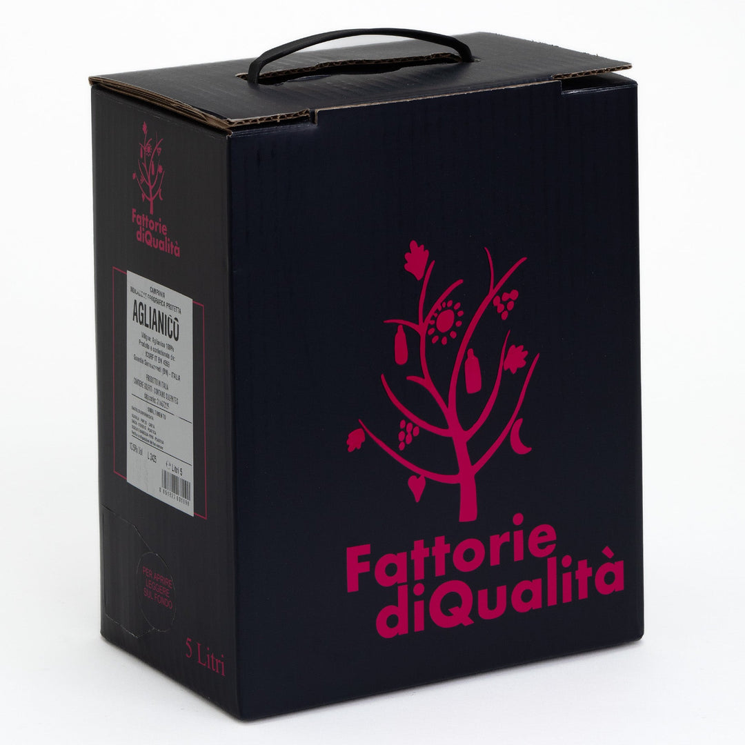 Vino Aglianico Campania IGT Tenuta San Girolamo bag in box 5 litri
