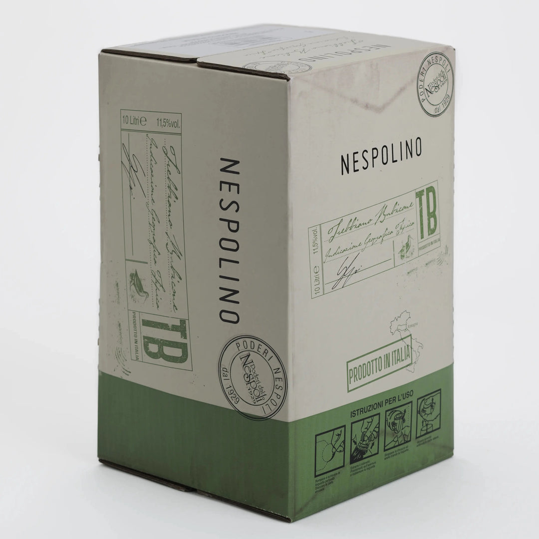 Nespolino Bianco bag in box 10 litri Poderi dal Nespoli