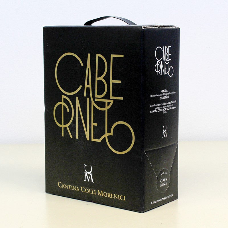 Cabernet bag in box da 3 litri prodotto da Cantina Colli Morenici